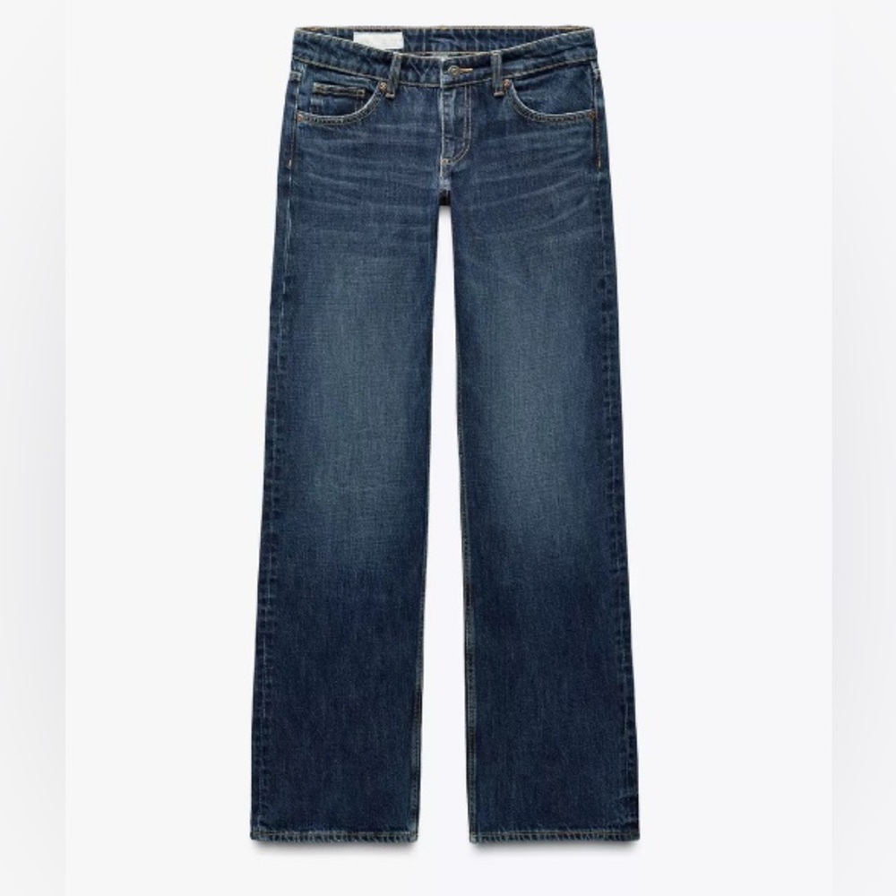 ZARA LOW RISE JEANS